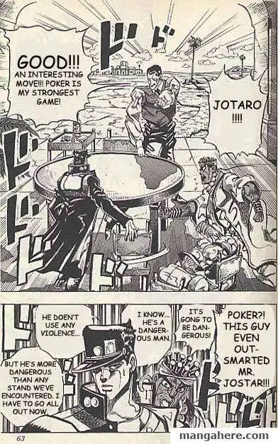 JoJo's Bizarre Adventure Part 3: Stardust Crusaders Chapter 99 17